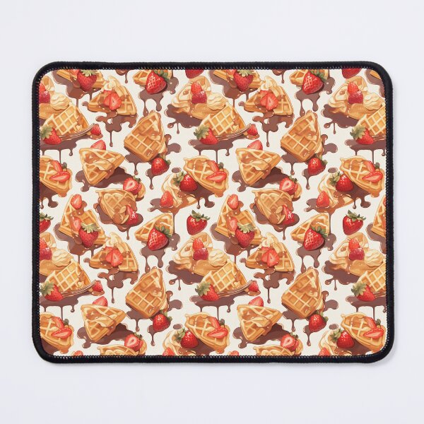 Item preview, Strawberry and Chocolate Waffles designed and sold by SowCow.