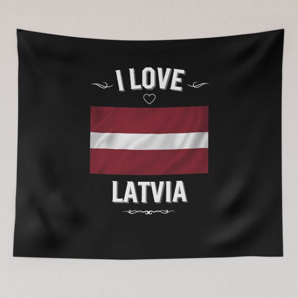 Item preview, I Love Latvia designed and sold by LoveMyRoots.