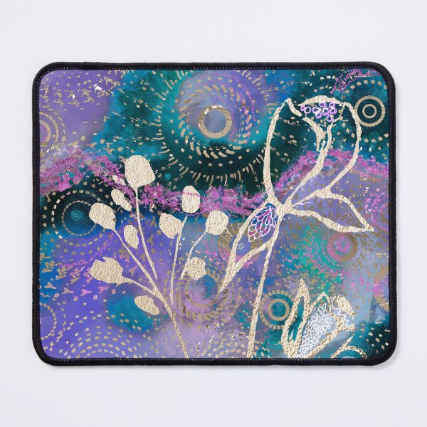 Item preview, Multicolor circles with flowers designed and sold by AdRonDesign.