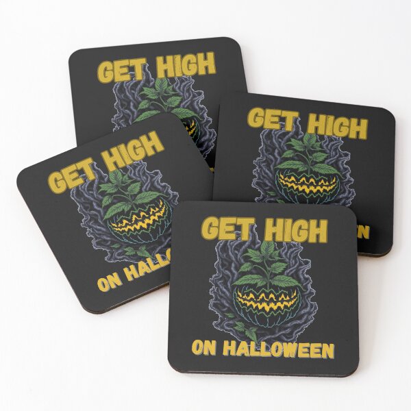Item preview, Get High on Halloween! Terrifying smoking. designed and sold by NewtBoo.