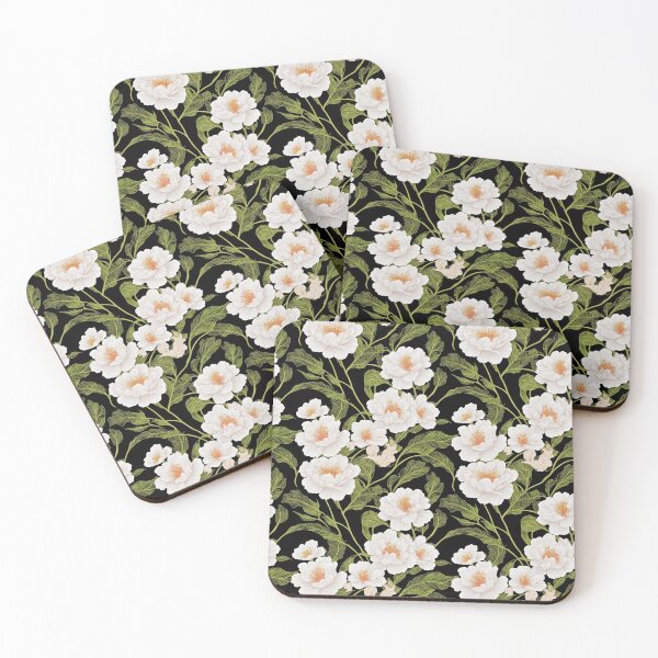 Item preview, Japanese flowers 22. Digital watercolor. designed and sold by DoodleLandShop.