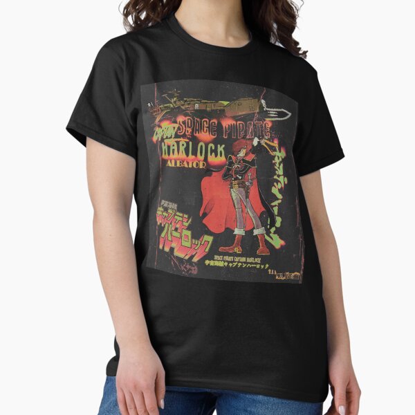 Space Pirate Captain Harlock T-Shirts for Sale | Redbubble