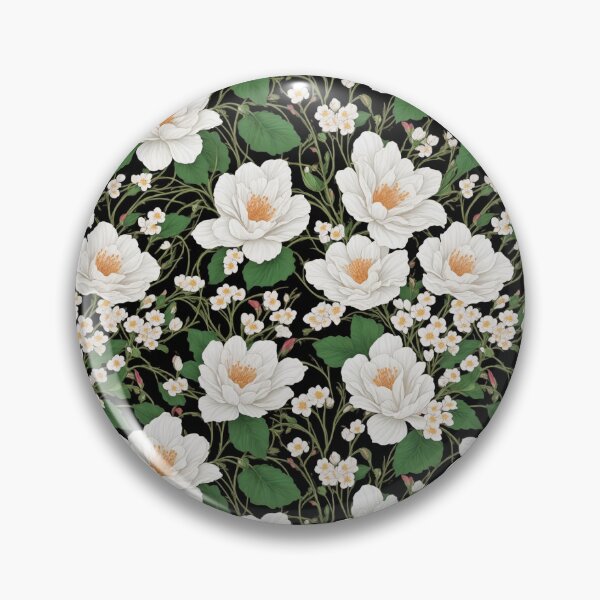 Item preview, Japanese flowers 24. Digital watercolor. designed and sold by DoodleLandShop.