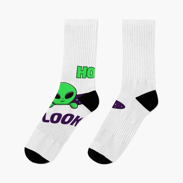 Item preview, Hola... Look Up..! Two Aliens Peeking Halloween Design designed and sold by RK-Artist.