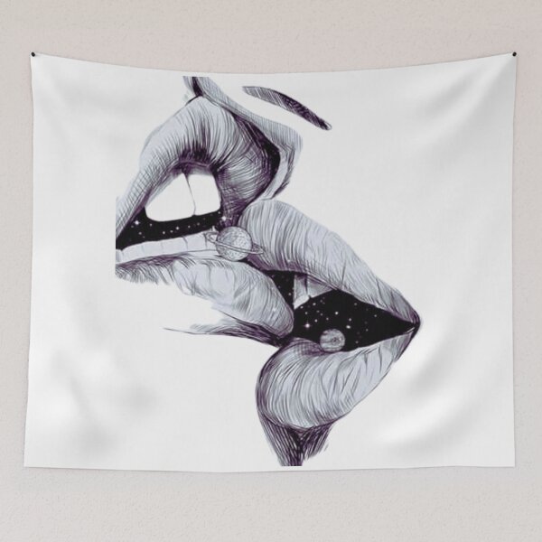 Item preview, DESIGN OF KISSES THAT TAKE YOU TO ANOTHER GALAXY designed and sold by Erikasinhag.