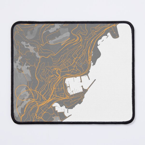 Item preview, Monaco City Map - Bauhaus designed and sold by deMAP.