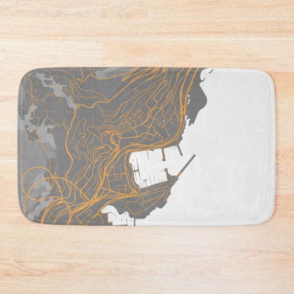 Item preview, Monaco City Map - Bauhaus designed and sold by deMAP.