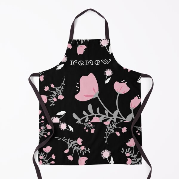 Item preview, Renew Self Care Floral Pattern Saying designed and sold by fontspree.