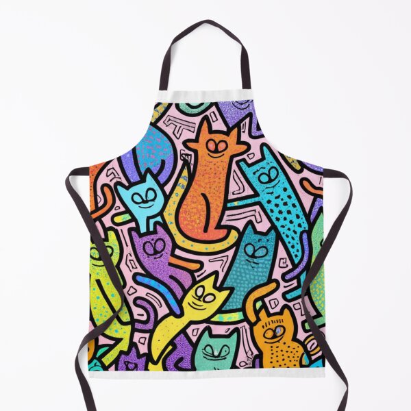 Item preview, Retro Cat Graffiti Art designed and sold by DirtShirtRiot.