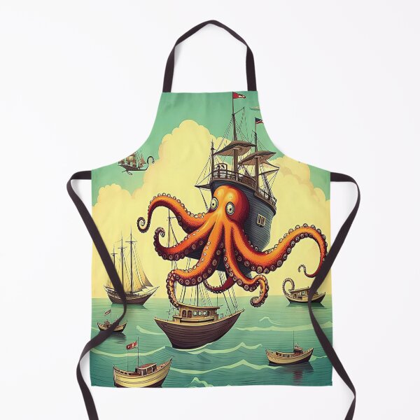 Item preview, The Flying DutchOctopus. designed and sold by Giulivo Store Graphic.
