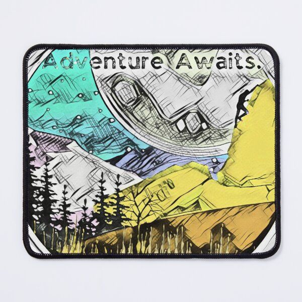 Item preview, Adventure Awaits Climbing designed and sold by gleefulme.