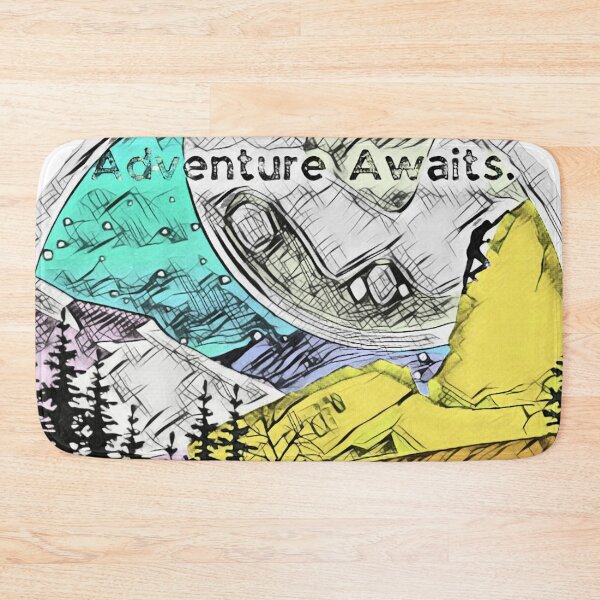 Item preview, Adventure Awaits Climbing designed and sold by gleefulme.