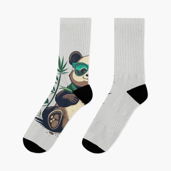 Aperçu de l'œuvre conception de t-shirt mignon ours panda créée et vendue par Printips store.