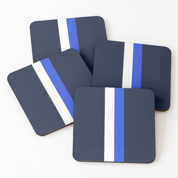 Item preview, Blackburn Retro Navy and White Blue Bar 2008 Away designed and sold by Sporting Colour.