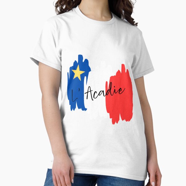 Item preview, Acadie, Drapeau Acadien, Bleu Blanc Rouge designed and sold by ELOgift.