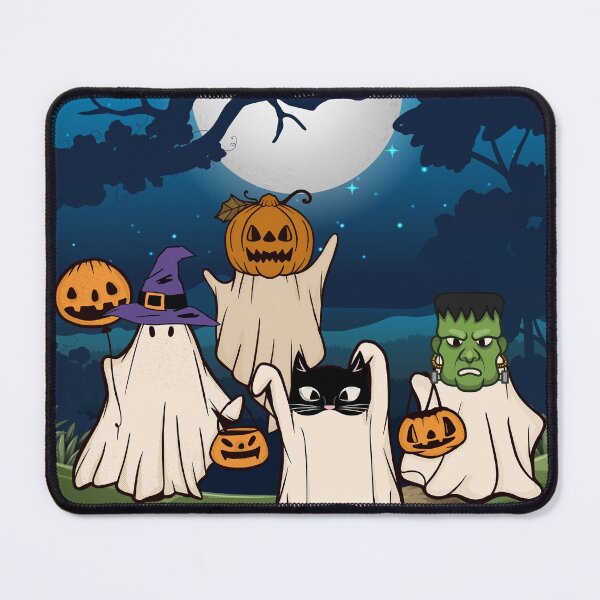 Item preview, Halloween Ghost Trick-or-Treaters designed and sold by CheekyKitty.