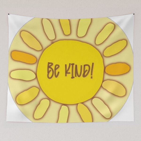 Item preview, Be Kind Flower Power designed and sold by gleefulme.