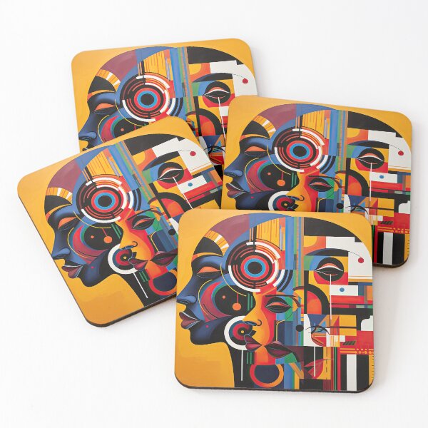 Artikelvorschau, African Tribe Bauhaus Design entworfen und verkauft von ArtificialGenes.