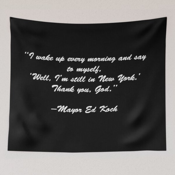 Item preview, Ed Koch: Thank you God, for New York! designed and sold by michael6076.
