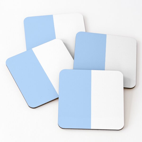 Item preview, Blackburn Rovers Sky Blue and White Half design designed and sold by Sporting Colour.