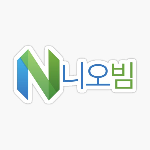 Item preview, NeoVim Korean designed and sold by Midday2046.