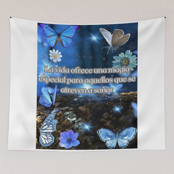 Item preview, DESIGN OF FLOWERS AND BUTTERFLIES WITH FRACE designed and sold by Erikasinhag.