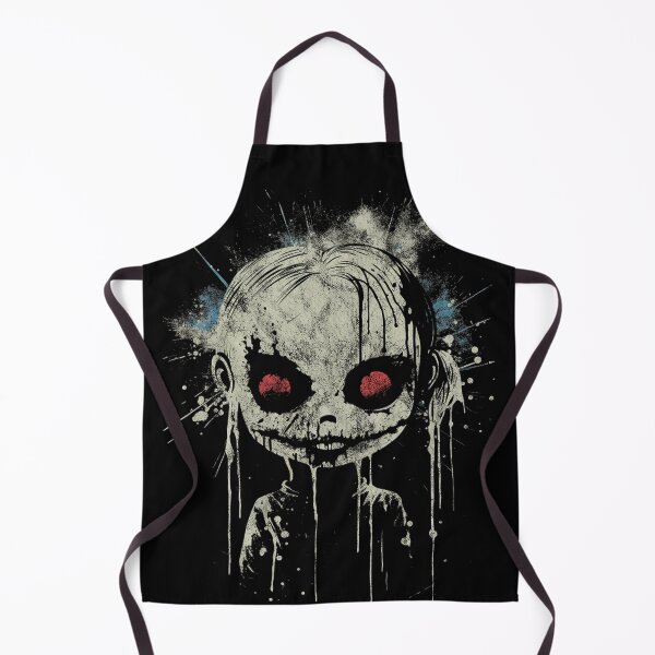 Item preview, A Vintage Distressed Haunted Scary Baby Doll designed and sold by GVRDesign.