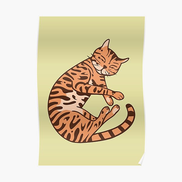 : Bengal Cat Mom Cute Cat With Bandana Lover Gift For