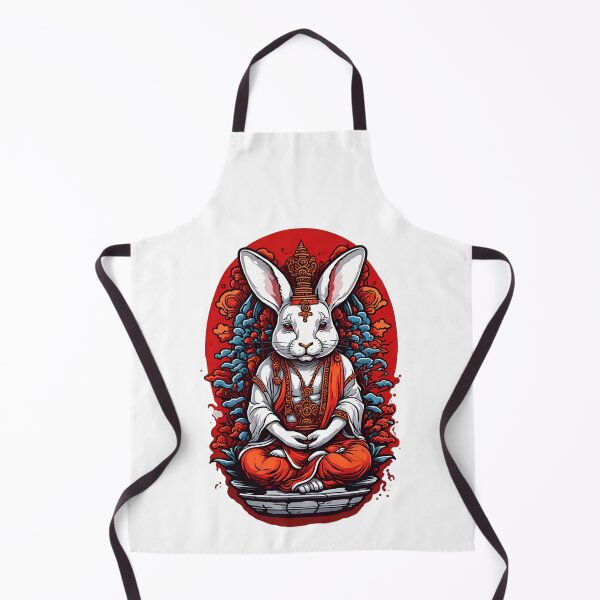 Item preview, Buddhist rabbit from Tibet 4 designed and sold by RabbitPrints.