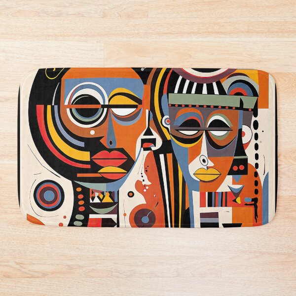 Item preview, African Tribe Bauhaus Design designed and sold by ArtificialGenes.