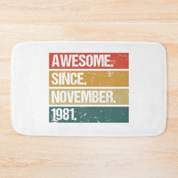 Item preview, Awesome Since November 1981 | Made In 1981 | Vintage November 1981 designed and sold by Christina-grich.