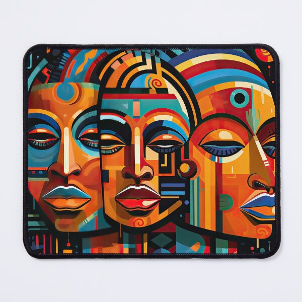 Item preview, African Tribe Bauhaus Design designed and sold by ArtificialGenes.