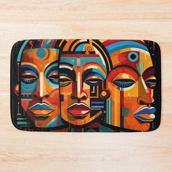 Item preview, African Tribe Bauhaus Design designed and sold by ArtificialGenes.