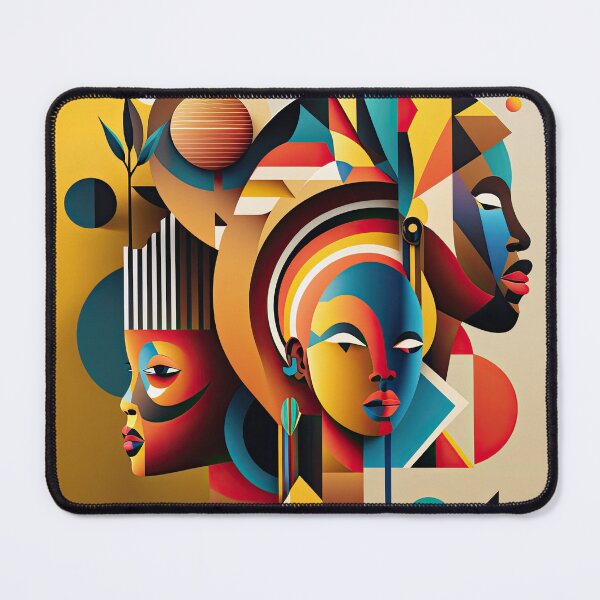 Item preview, African Tribe Bauhaus Design designed and sold by ArtificialGenes.