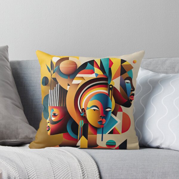 Item preview, African Tribe Bauhaus Design designed and sold by ArtificialGenes.