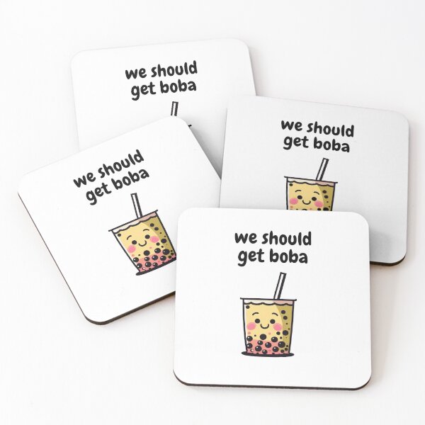 Item preview, We Should Get Boba designed and sold by ChaiTees.