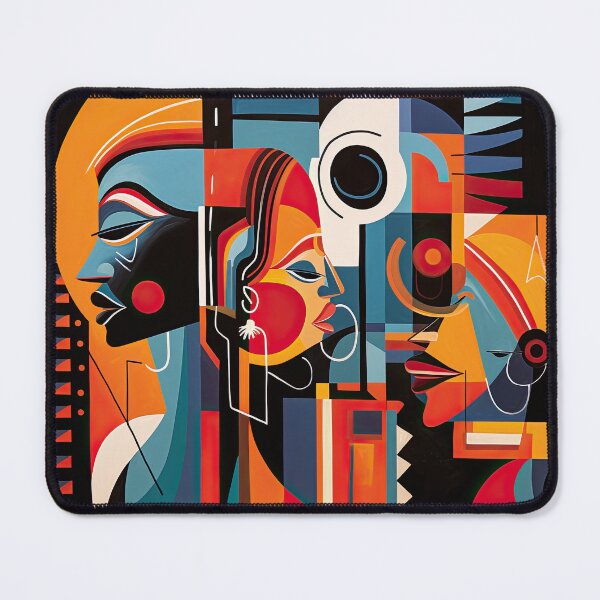 Item preview, African Tribe Bauhaus Design designed and sold by ArtificialGenes.