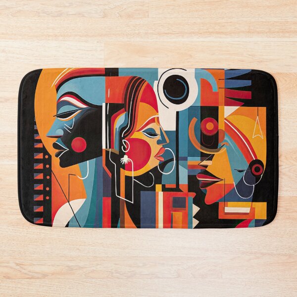Item preview, African Tribe Bauhaus Design designed and sold by ArtificialGenes.