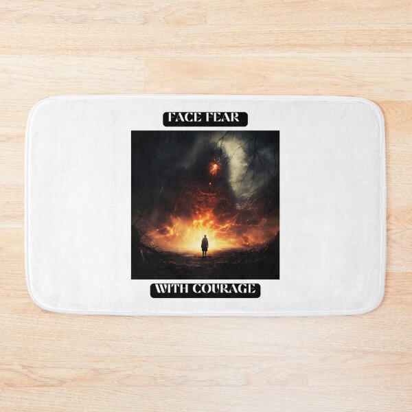 Item preview, Face fear with courage designed and sold by STO1KA.