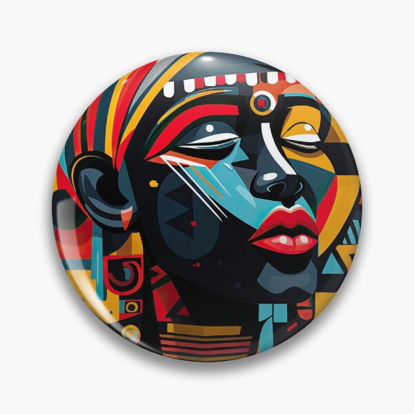 Item preview, African Tribe Bauhaus Design designed and sold by ArtificialGenes.