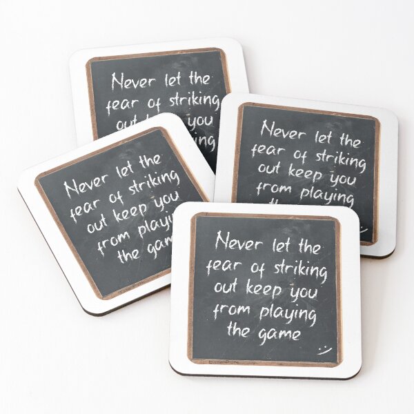 Item preview, Never let the fear of striking out keep you from playing the game designed and sold by SimonSays831.