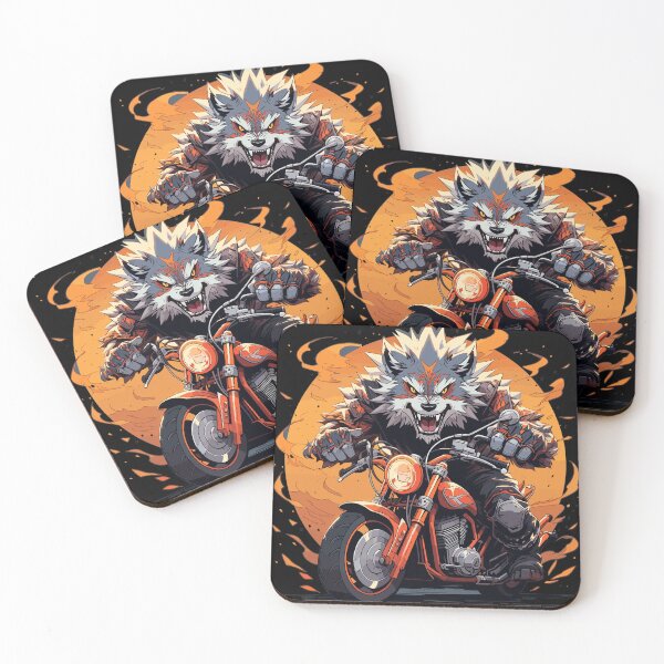 Item preview, super wolf punk designed and sold by lulucasgs.