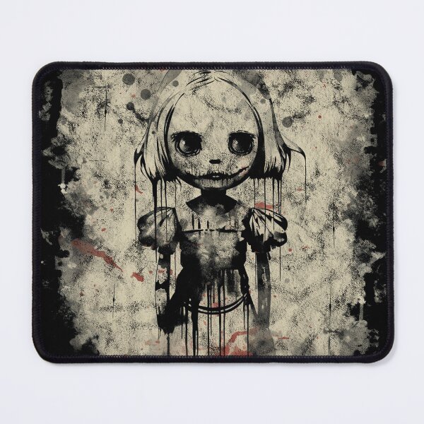 Item preview, A Vintage Distressed Spooky Stencil Art Doll designed and sold by GVRDesign.