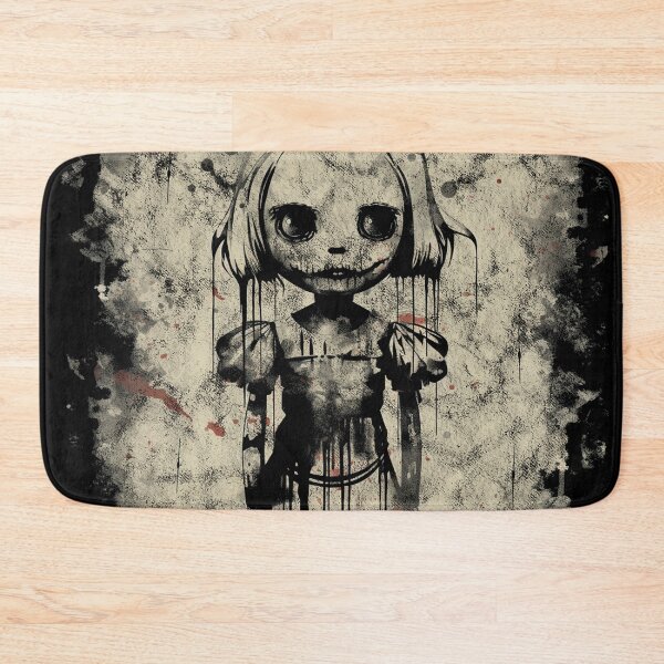Item preview, A Vintage Distressed Spooky Stencil Art Doll designed and sold by GVRDesign.