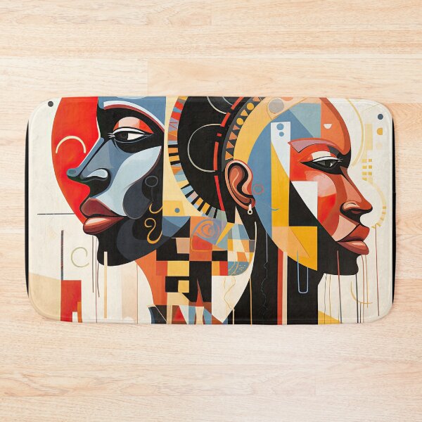 Item preview, African Tribe Bauhaus Design designed and sold by ArtificialGenes.