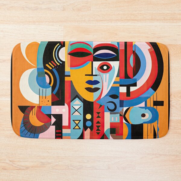 Item preview, African Tribe Bauhaus Design designed and sold by ArtificialGenes.