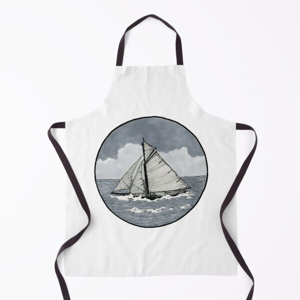 Item preview, Ship Sailing with Stormy Sky designed and sold by Mary Nitz.