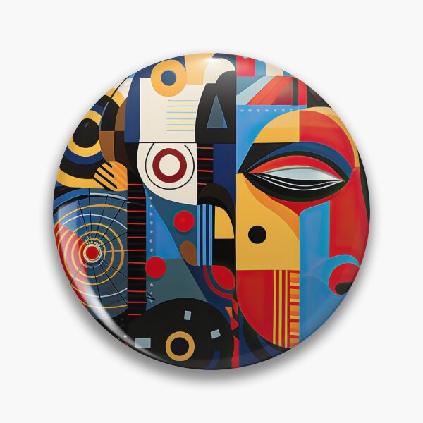 Item preview, African Tribe Bauhaus Design designed and sold by ArtificialGenes.