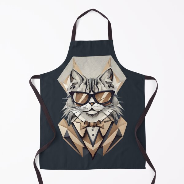 Item preview, Feline Elegance: A Cat with Sunglasses, Blazer, and Bowtie that Sets Trends designed and sold by JackJazz.