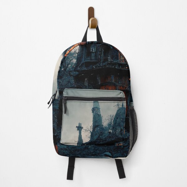 Item preview, Haunted House with Ghost Roaming About in the Dead of Night designed and sold by Lucid Imagined.